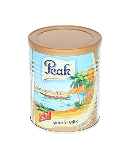 Peak Instant Full-Cream Dry Whole Milk Powder, 400-Grams