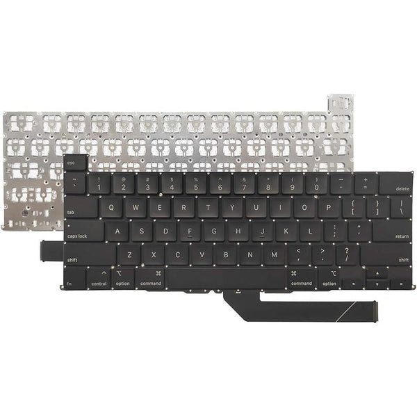 Replacement Keyboard for MacBook Pro A2141 Compatible for 16 inch with Touch Bar A2141 Released 2019 US Layout