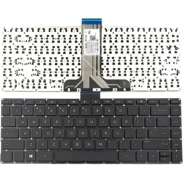 Replacement Keyboard for HP Stream 14-AX 14-AX010NR 14-AX010WM 14-AX020WM 14-AX020NR 14-AX022NR 14-AX027CL 14-AX030NR 14-AX030CA 14-AX030WM US Layout Black Color